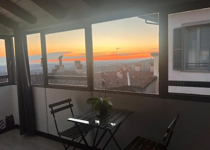 Lägenhet Loft With A View In The Heart Of Citta Alta *